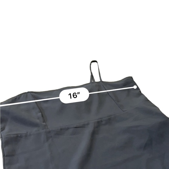 Free People Andy mini slip dress black size small button side - Picture 7 of 10